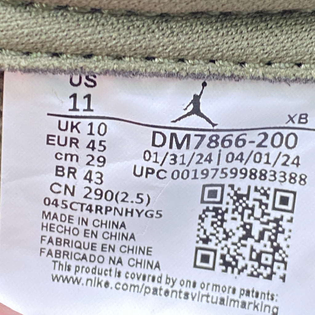 Air Jordan 1 Low OG SP "Travis Scott Medium Olive" 2024 New Size 11