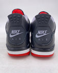 Air Jordan (GS) 4 Retro "Bred Reimagined" 2024 New Size 5.5Y