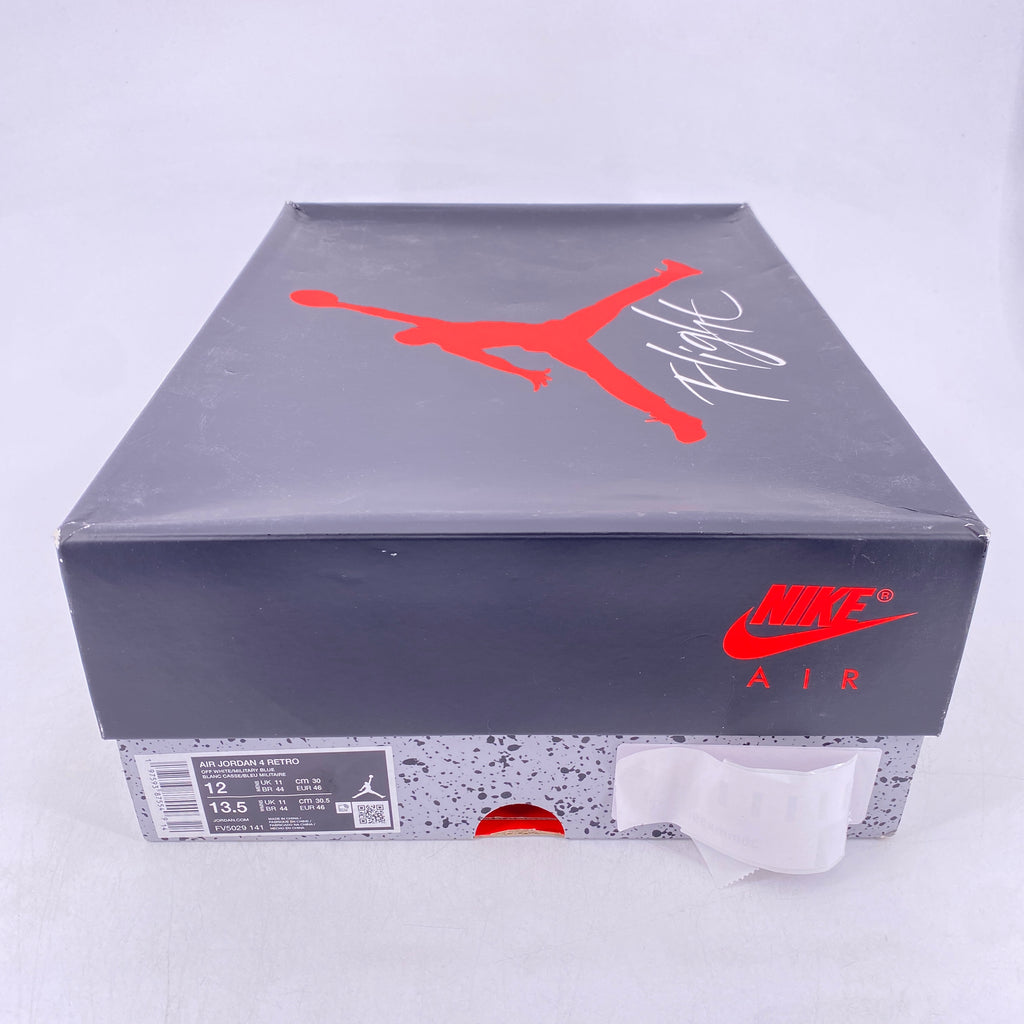 Air Jordan 4 Retro "Military Blue" 2024 Used Size 12