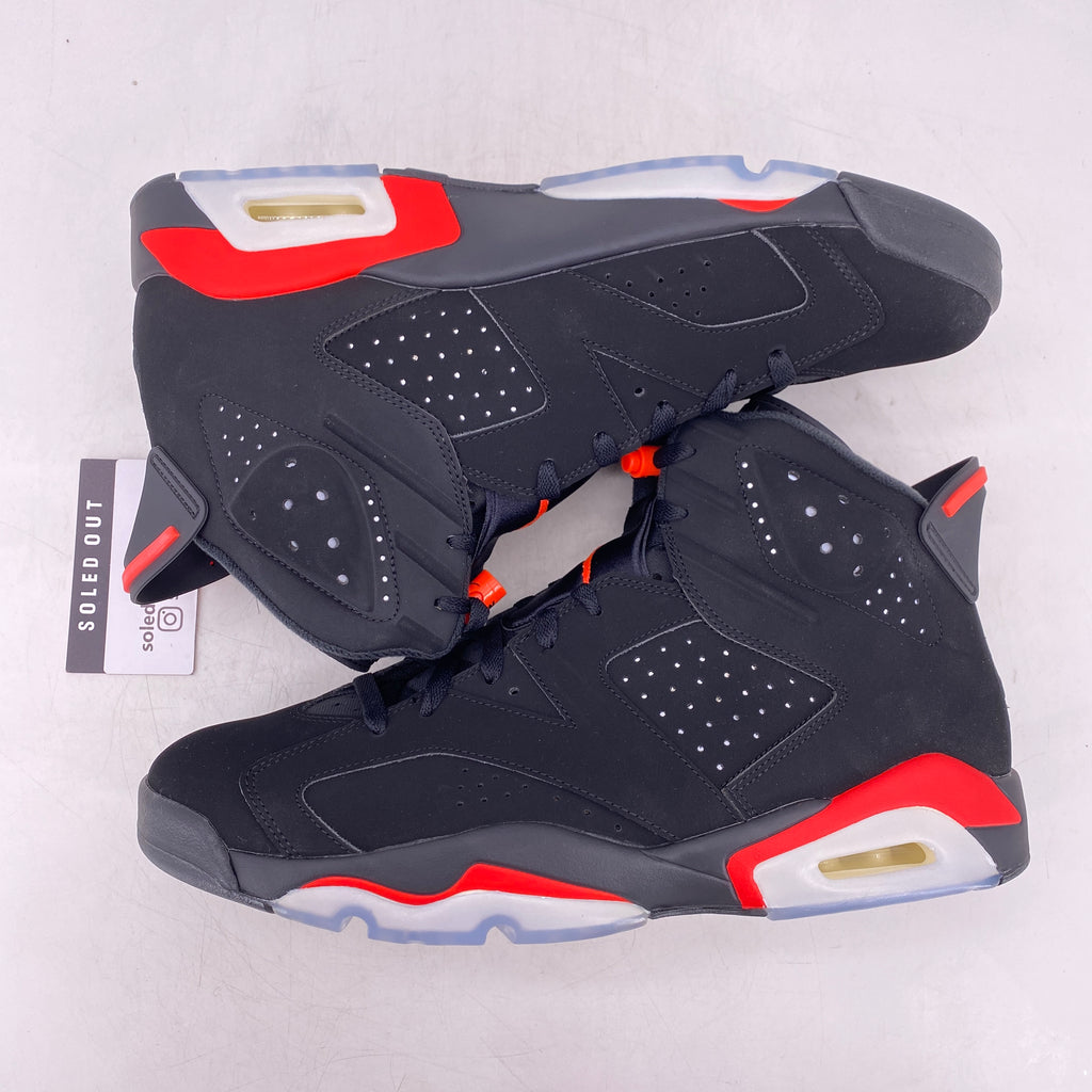 Air Jordan 6 Retro "Black Infrared" 2019 New Size 13