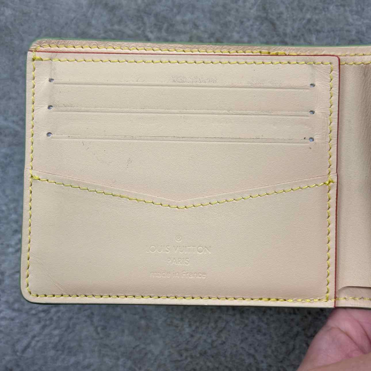Louis Vuitton Wallet &quot;TYLER THE CREATOR&quot; Used Green