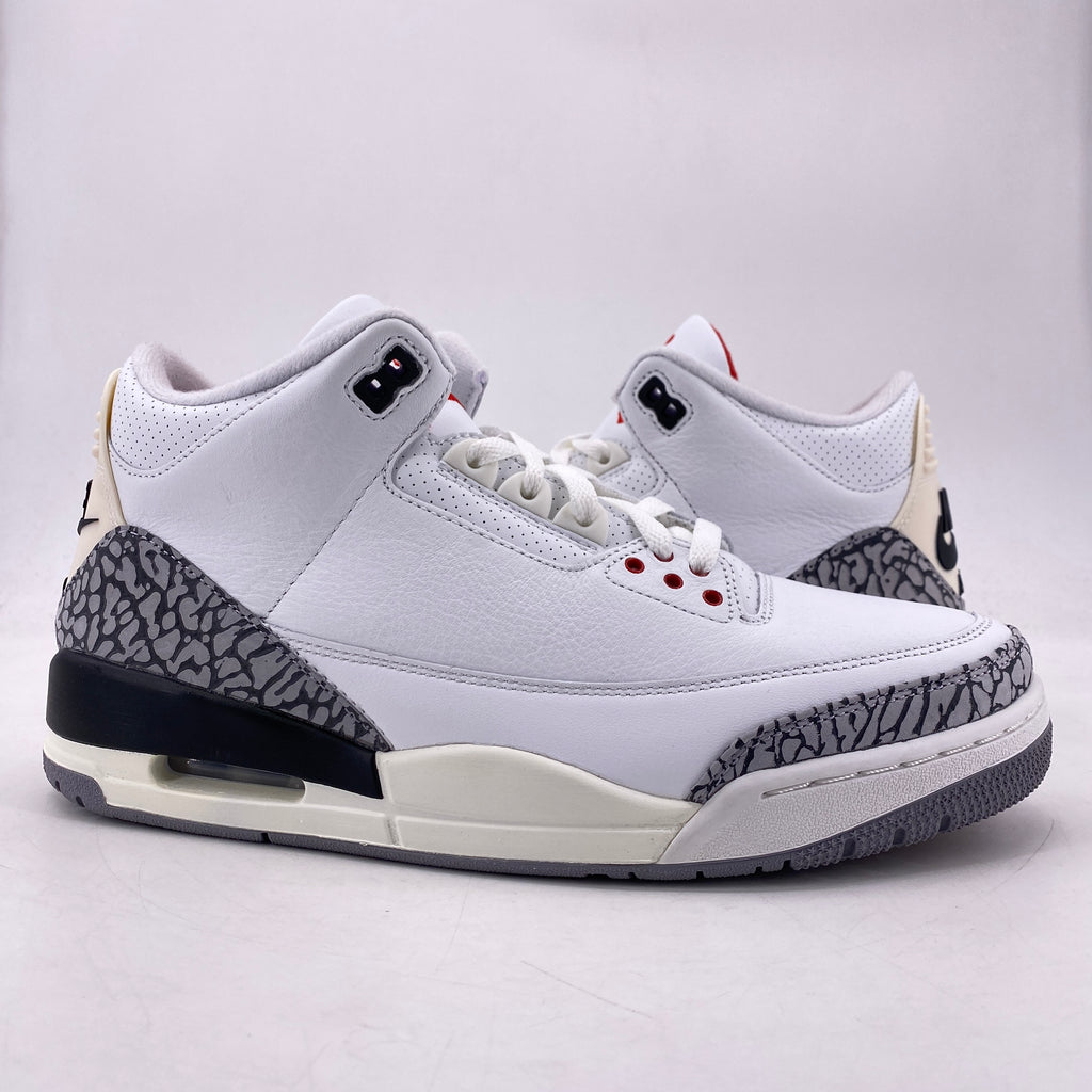 Air Jordan 3 Retro "White Cement Reimagined" 2023 New Size 10
