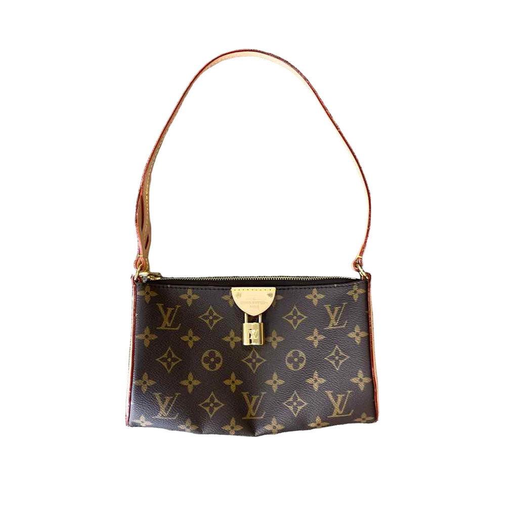 Louis Vuitton Shoulder Bag "POCHETTE TIRETTE" Used Brown