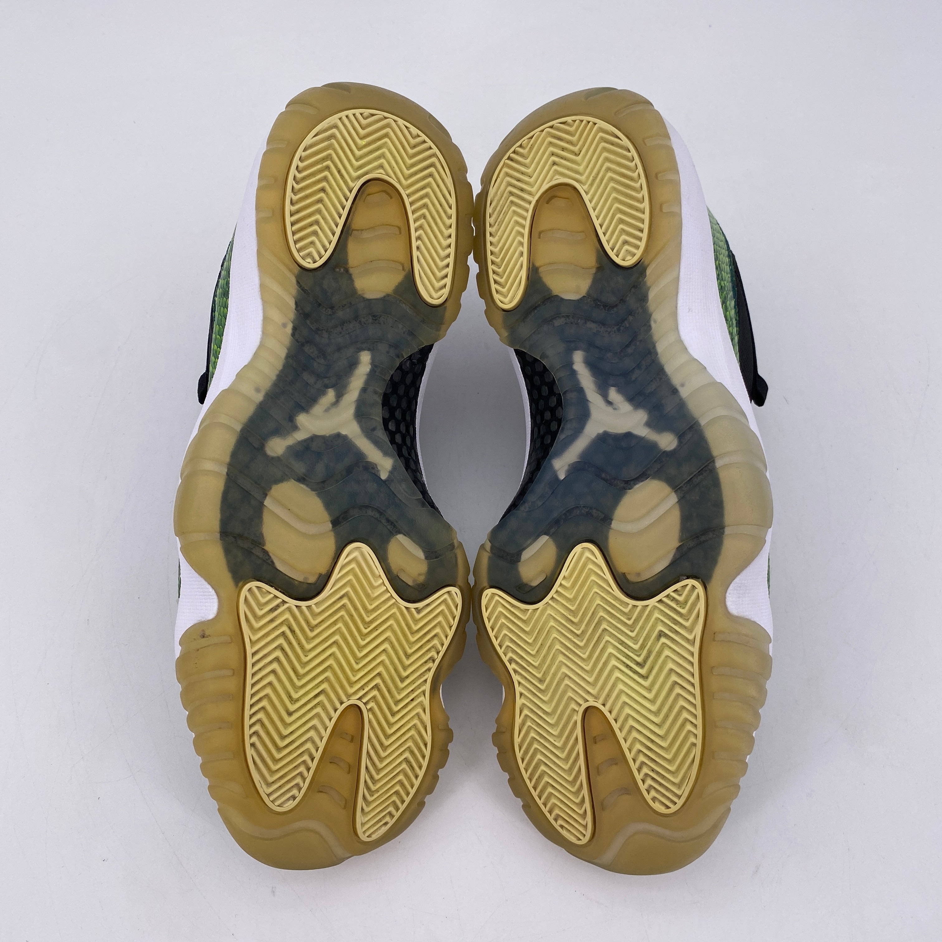 Air Jordan 11 Retro Low &quot;Green Snakeskin&quot; 2014 Used Size 10