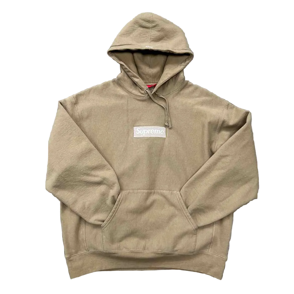 Supreme Hoodie "BOX LOGO" Dark Sand Used Size XL