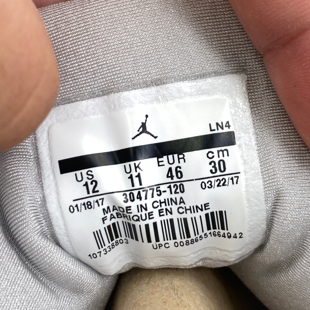Air Jordan 7 Retro "Pure Platinum" 2017 Used Size 12