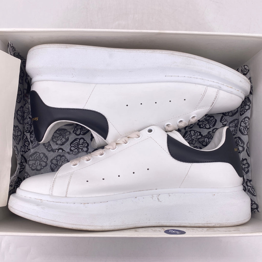 Alexander McQueen Oversized Sneaker "White Black"  Used Size 45.5