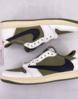 Air Jordan 1 Low OG SP "Travis Scott Medium Olive" 2024 New Size 8.5