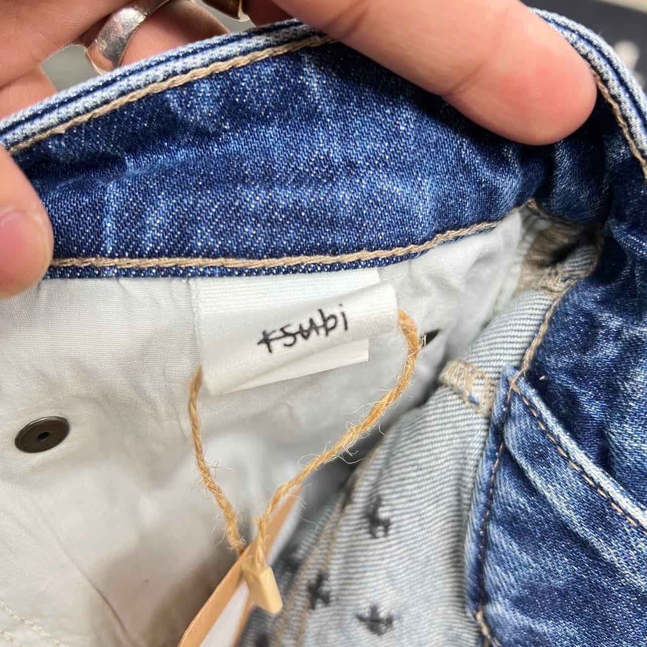 KSUBI Jeans &quot;RIPPED&quot; Blue Used Size 38