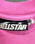 Hellstar T-Shirt "BRAIN WASHED" Pink New Size XL