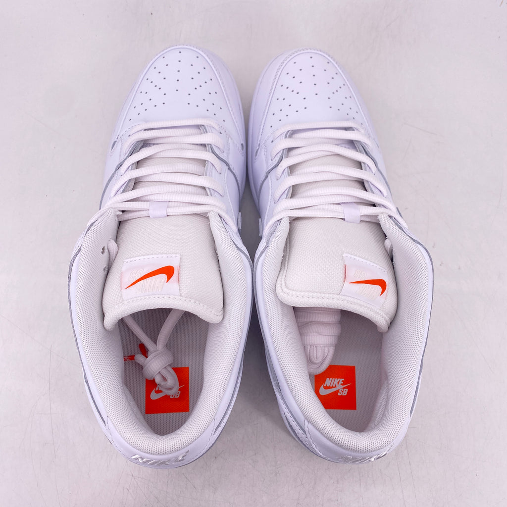 Nike SB Dunk Low "Triple White" 2024 New Size 13