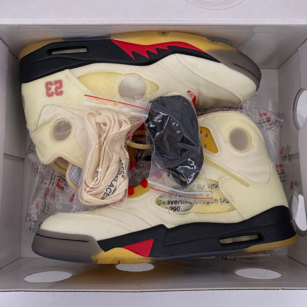 Air Jordan 5 Retro "Ow Sail" 2020 Used Size 10.5