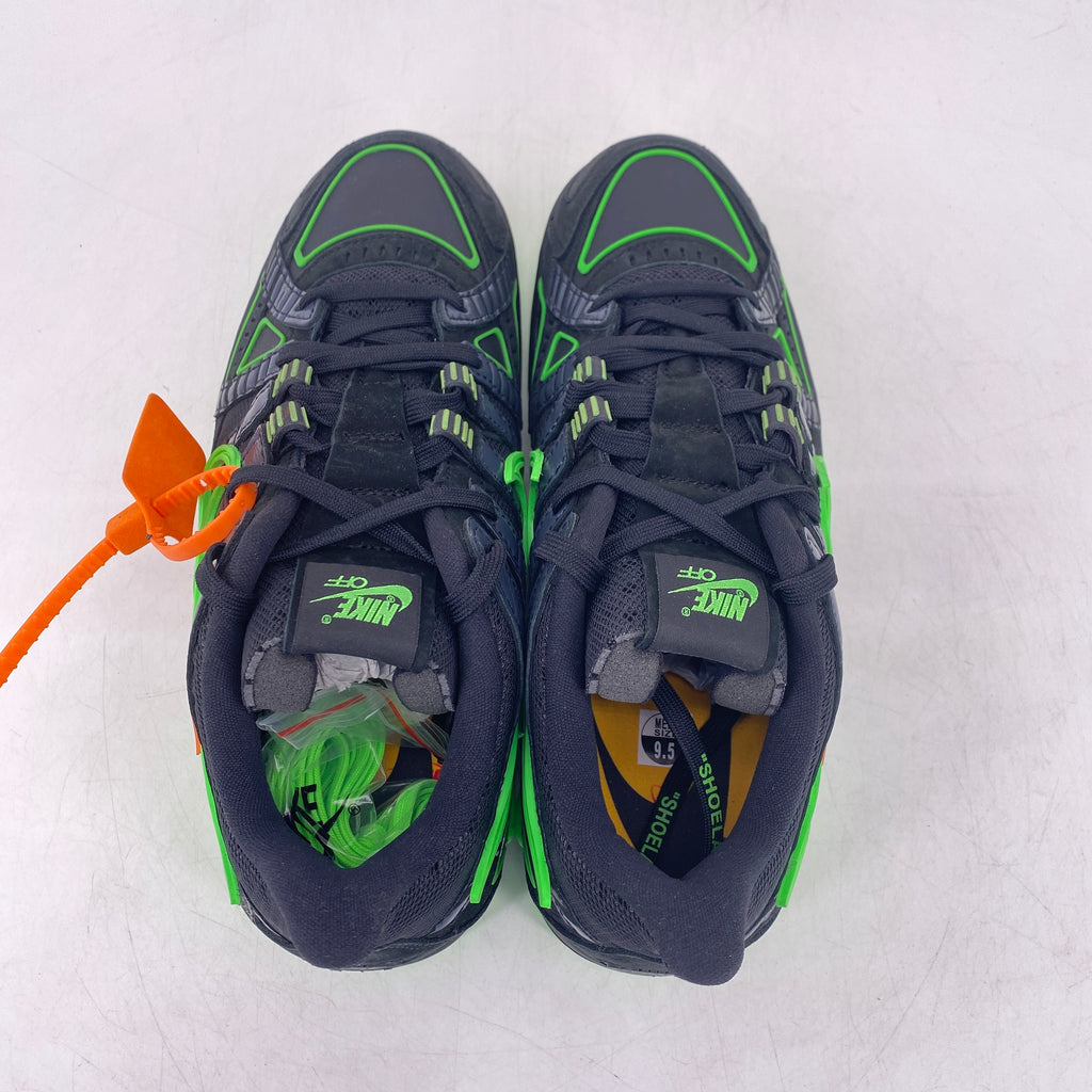 Nike Air Rubber Dunk / OW "Green Strike" 2020 New Size 9.5