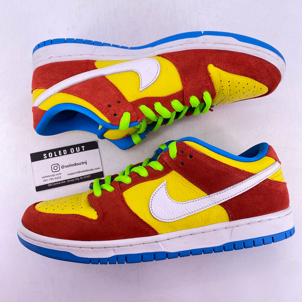 Nike SB Dunk Low "Bart Simpson" 2022 Used Size 10.5