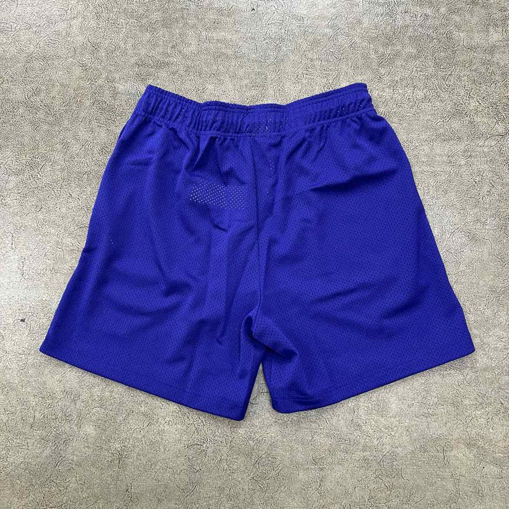 Eric Emanuel Mesh Shorts "BASIC LOGO" Purple New Size M