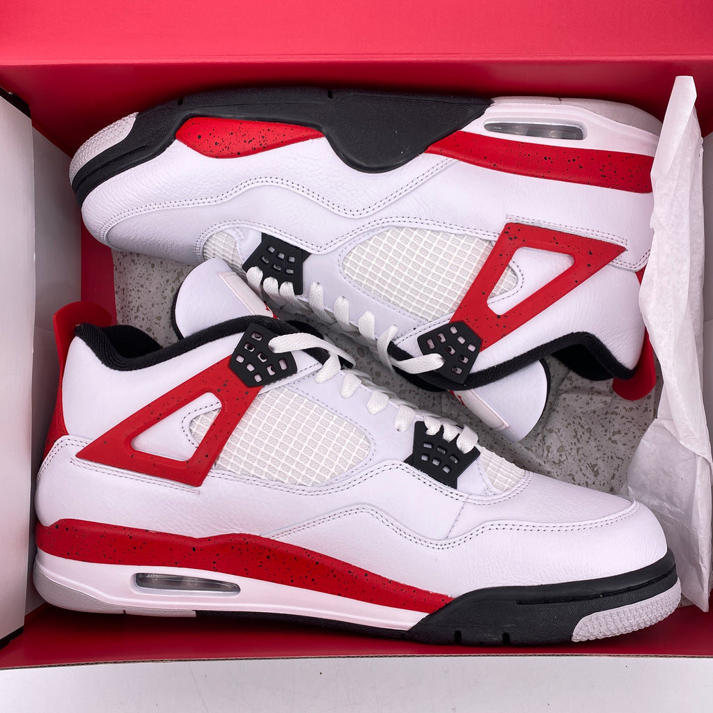 Air Jordan 4 Retro "Red Cement" 2023 New Size 13