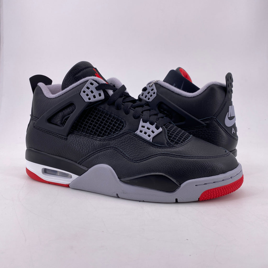 Air Jordan 4 Retro "Bred Reimagined" 2024 New Size 10