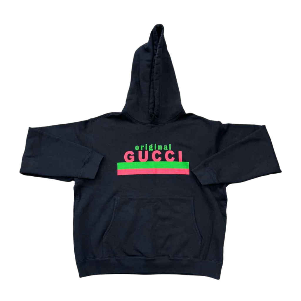 Gucci Hoodie "ORIGINAL GG" Black Used Size L