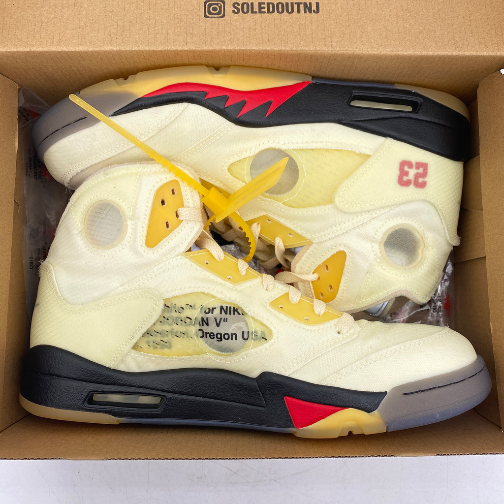 Air Jordan 5 Retro "Ow Sail" 2020 Used Size 11.5
