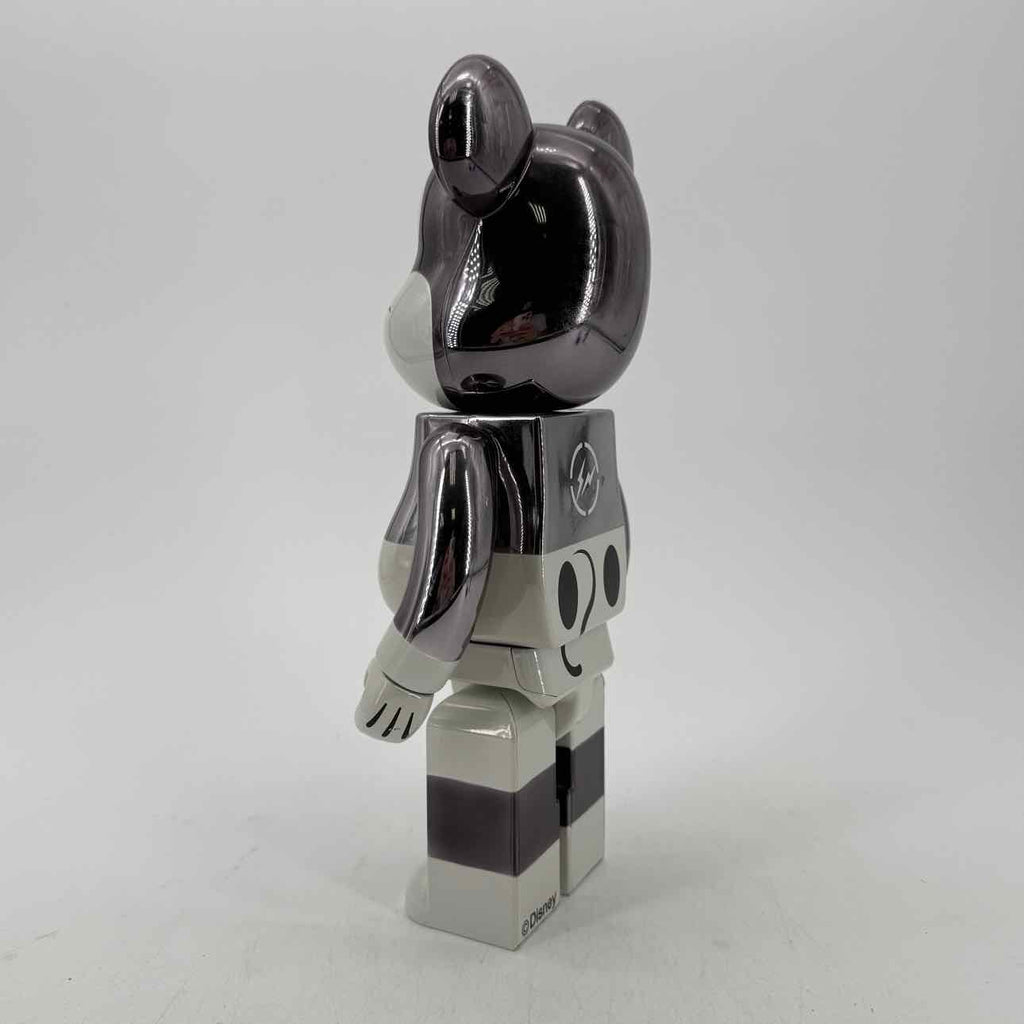 Bearbrick Figure "DISNEY FRAGMENT" Used Silver Size 100%/400%