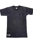 Chrome Hearts T-Shirt "TONAL CROSS" Black Used Size S