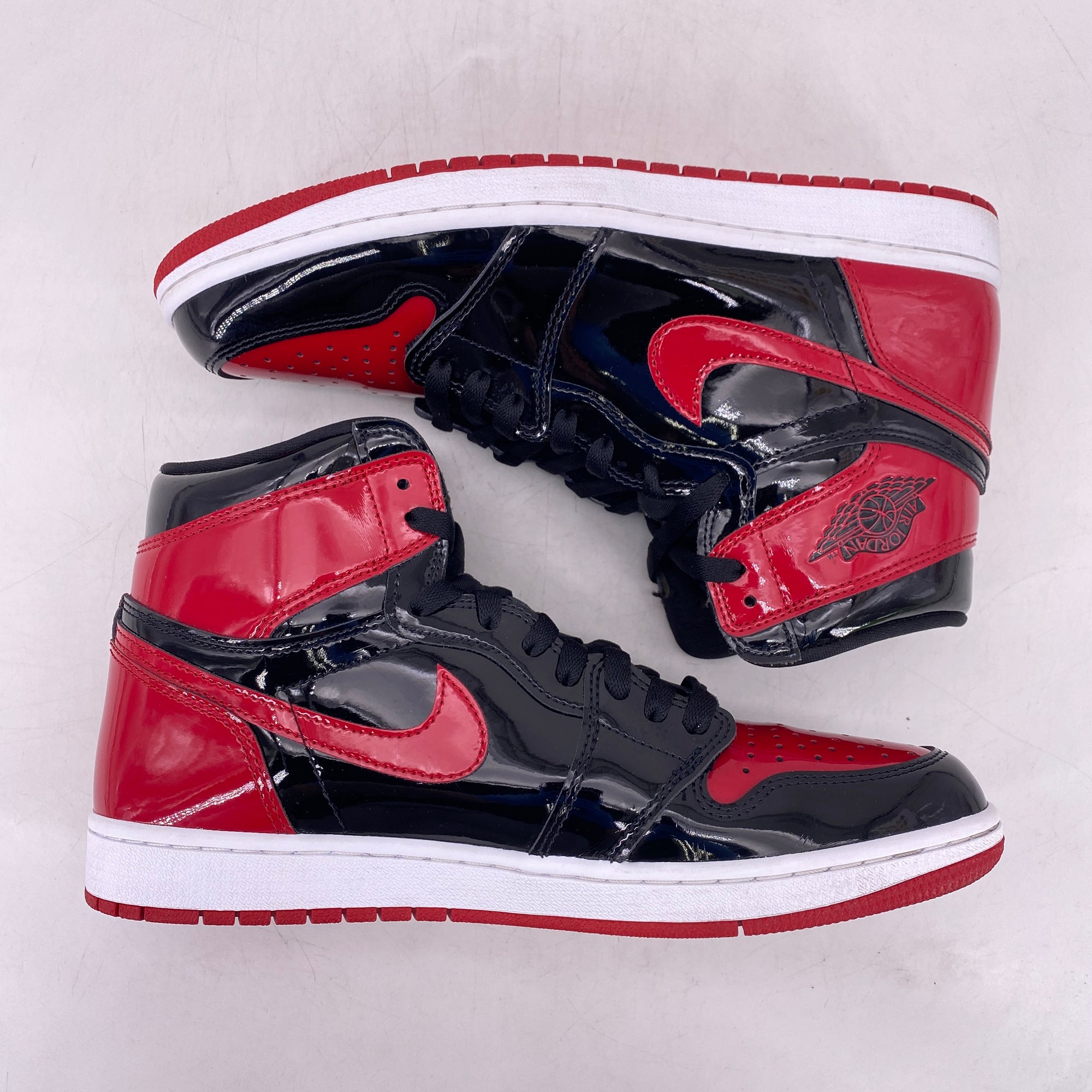 Air Jordan 1 Retro High OG &quot;Patent Bred&quot; 2021 Used Size 11