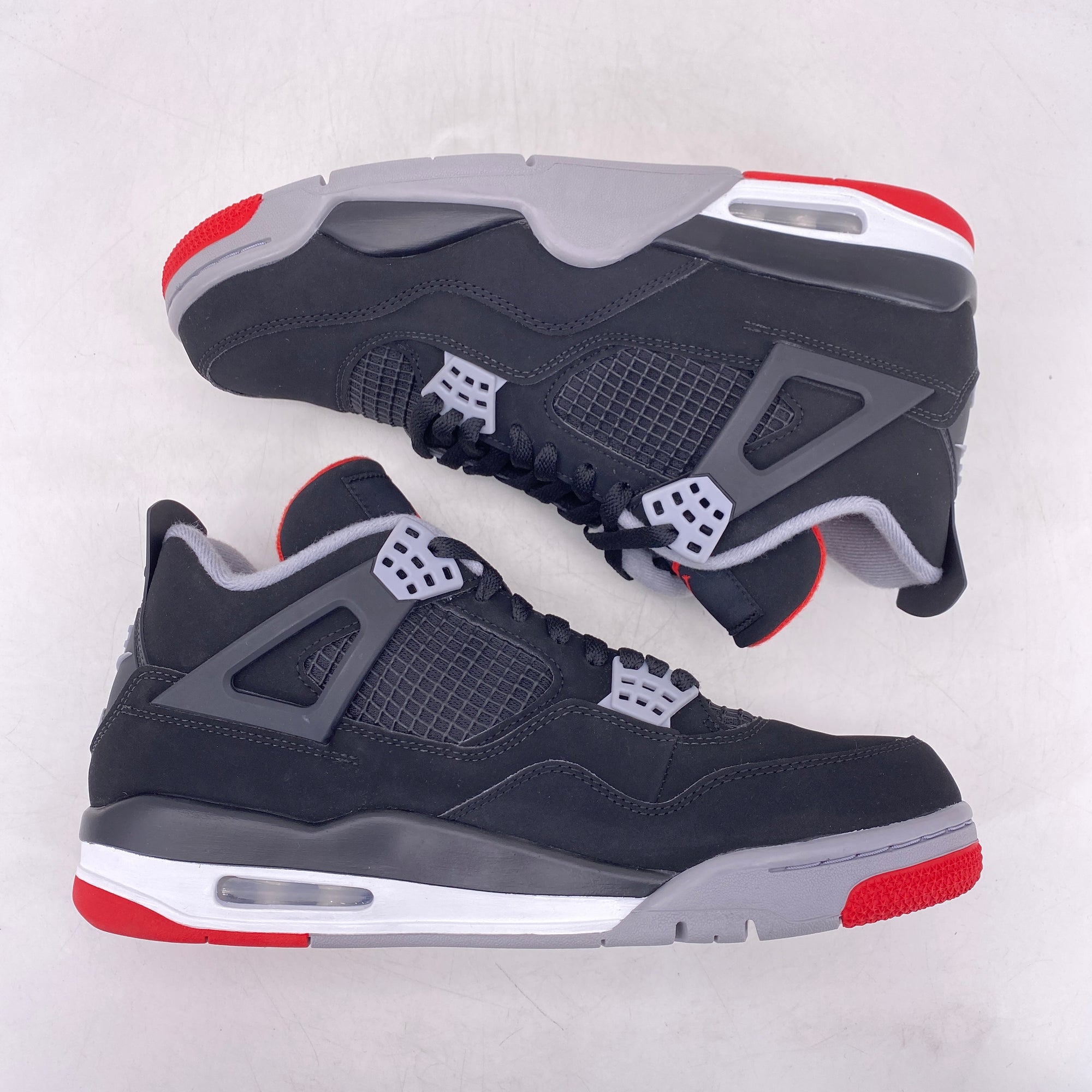 Air Jordan 4 Retro &quot;Bred&quot; 2019 New Size 10