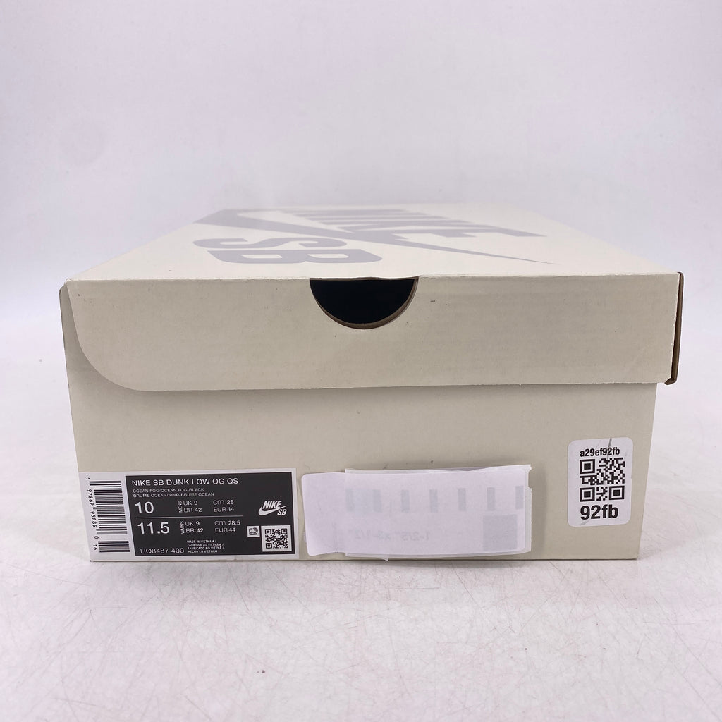 Nike SB Dunk Low "Supreme 94 Ocean Fog" 2025 New Size 10