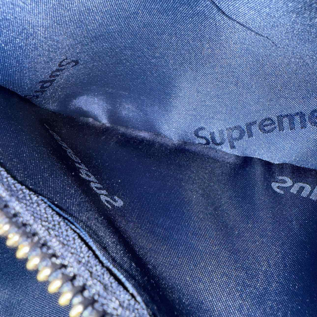 Supreme Waist Bag "JACQUARD" 2022 Used Blue