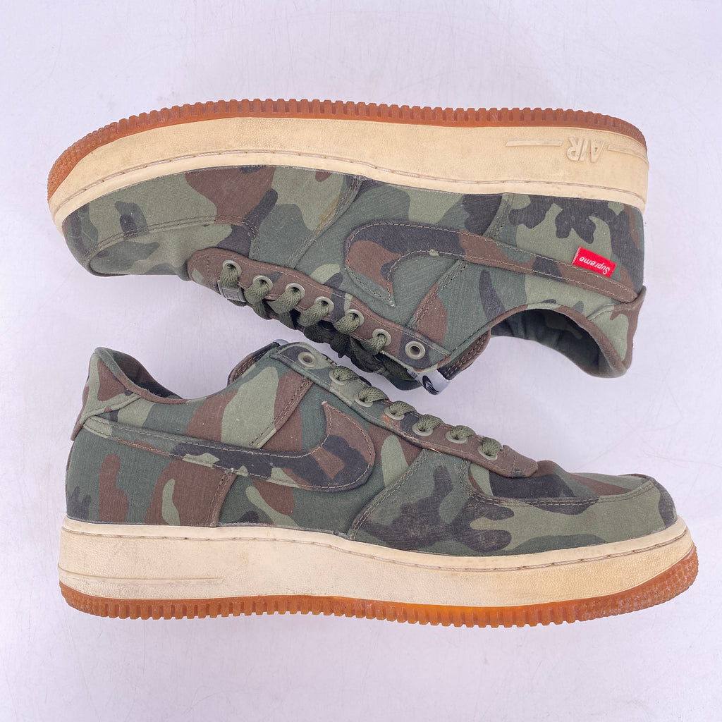 Nike Air Force 1 Low "Supreme Camo" 2012 Used Size 9