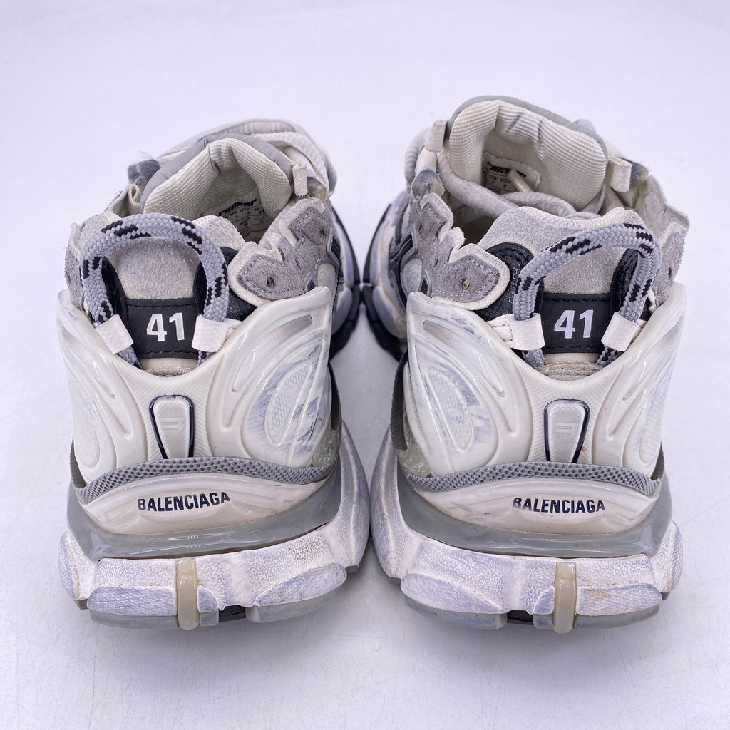 Balenciaga Runner "White Black"  Used Size 8
