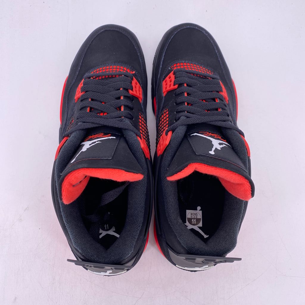Air Jordan 4 Retro "Red Thunder" 2022 New Size 11