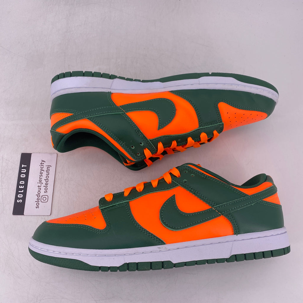 Nike Dunk Low "Miami Hurricanes" 2022 Used Size 11