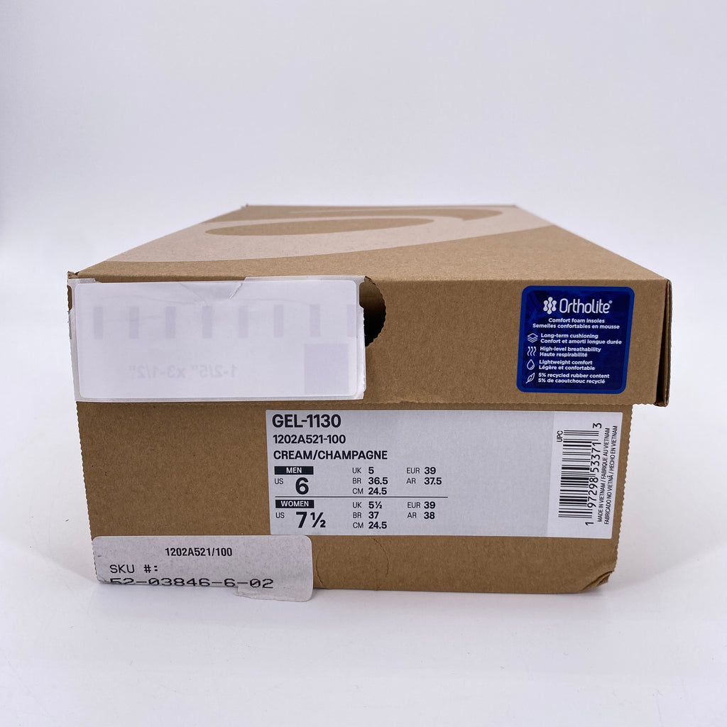 Asics (W) Gel-1130 "Cream Champagne" 2024 New Size 7.5W