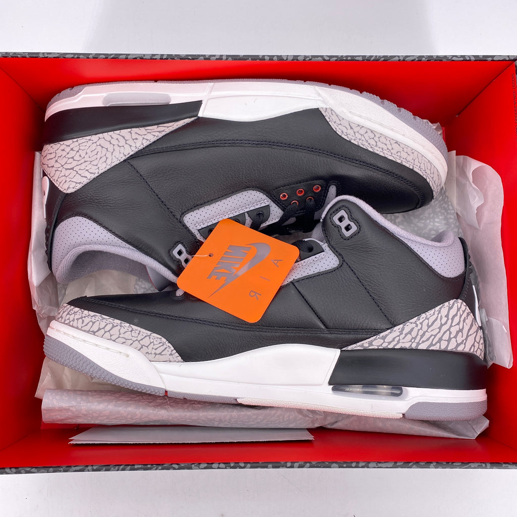 Air Jordan 3 Retro "Black Cement" 2024 New Size 13