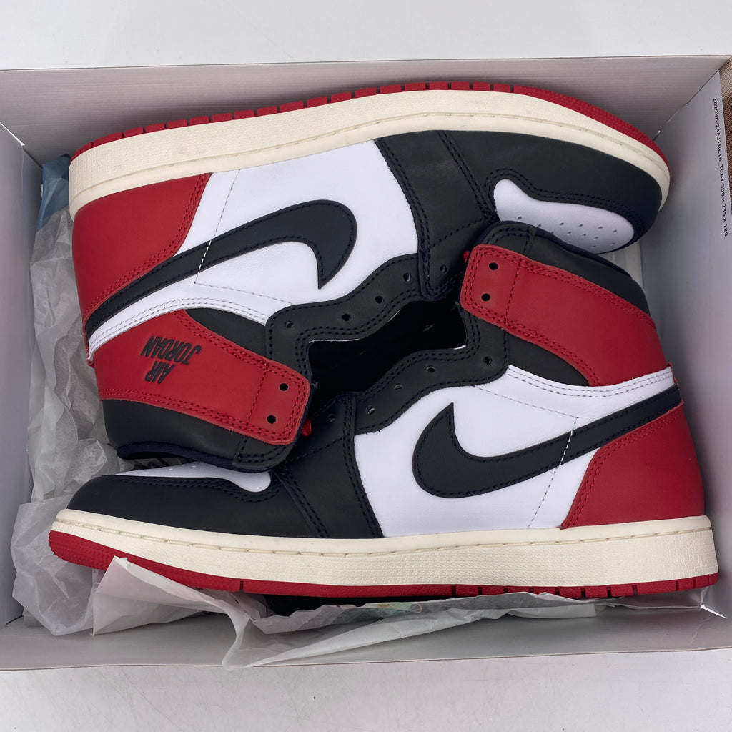 Air Jordan 1 Retro High OG "Black Toe Reimagined" 2025 New Size 10