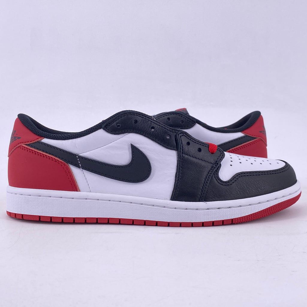 Air Jordan 1 Retro Low "Black Toe" 2023 New Size 8.5