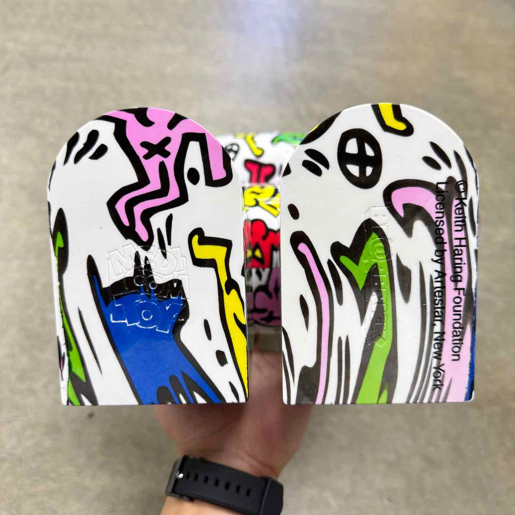 Bearbrick Figure "KEITH HARING #9" Used Multi-Color Size 1000%