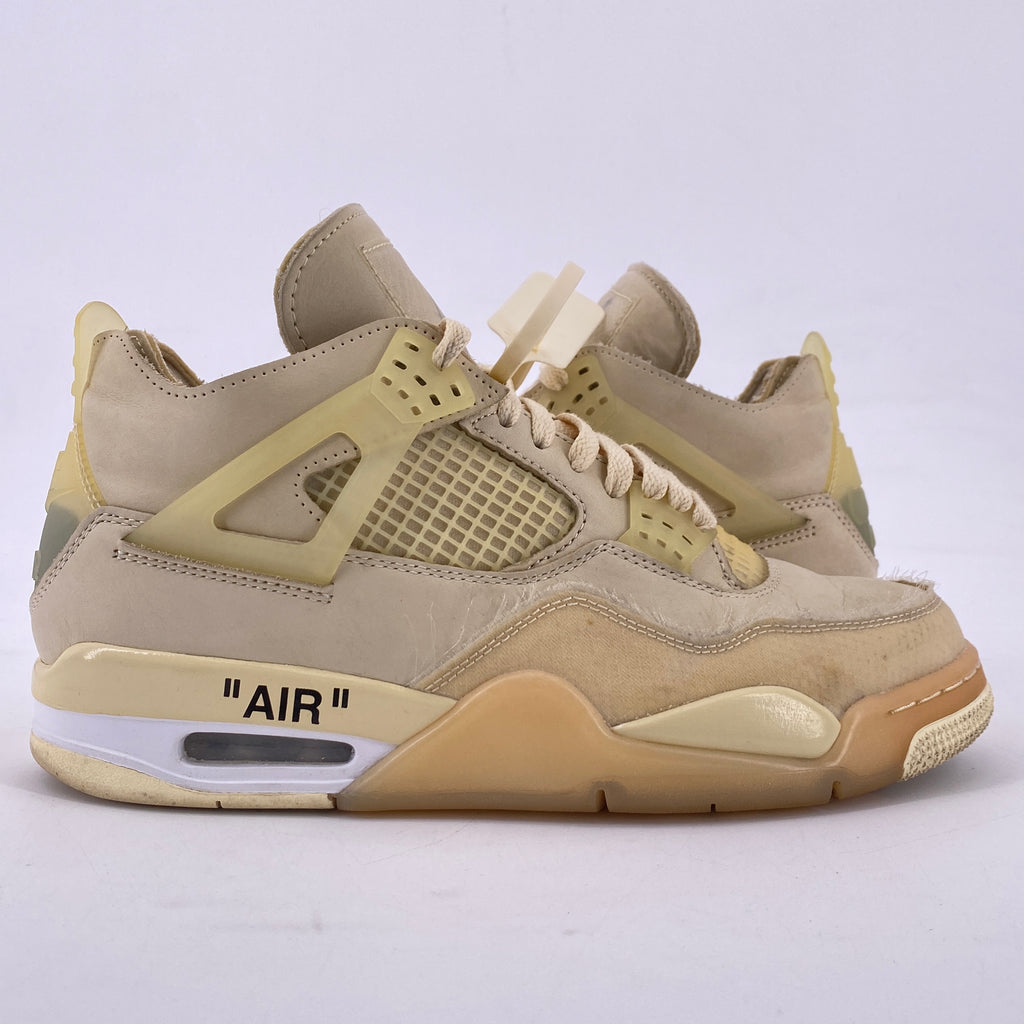 Air Jordan (W) 4 Retro "Ow Sail" 2020 Used Size 9.5W