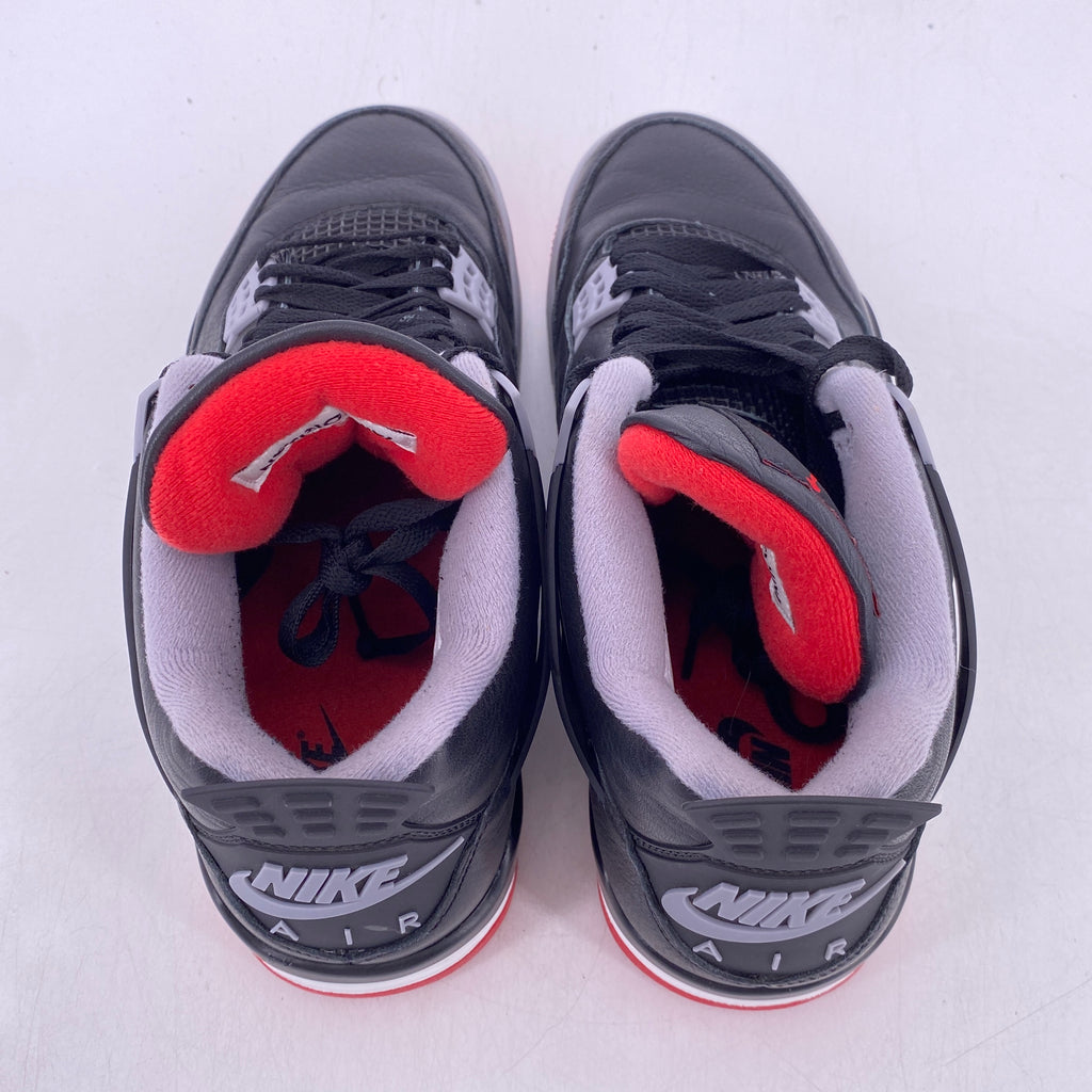 Air Jordan 4 Retro "Bred Reimagined" 2024 Used Size 9.5