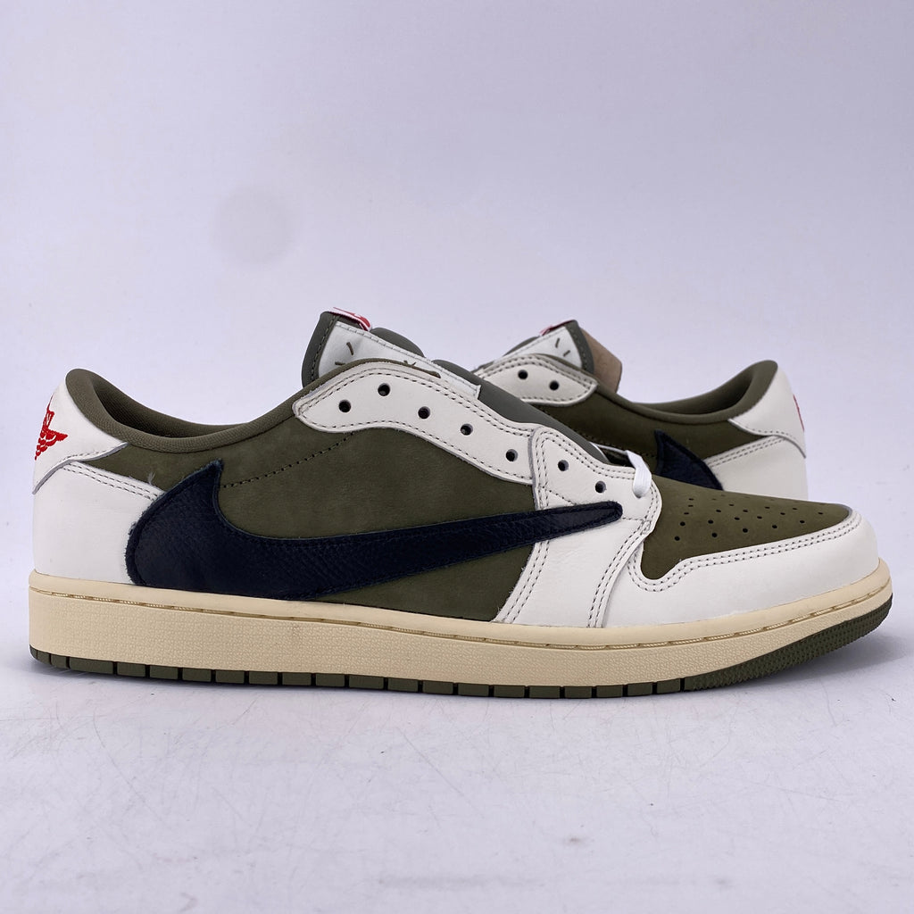 Air Jordan 1 Low OG SP "Travis Scott Medium Olive" 2024 New Size 12.5