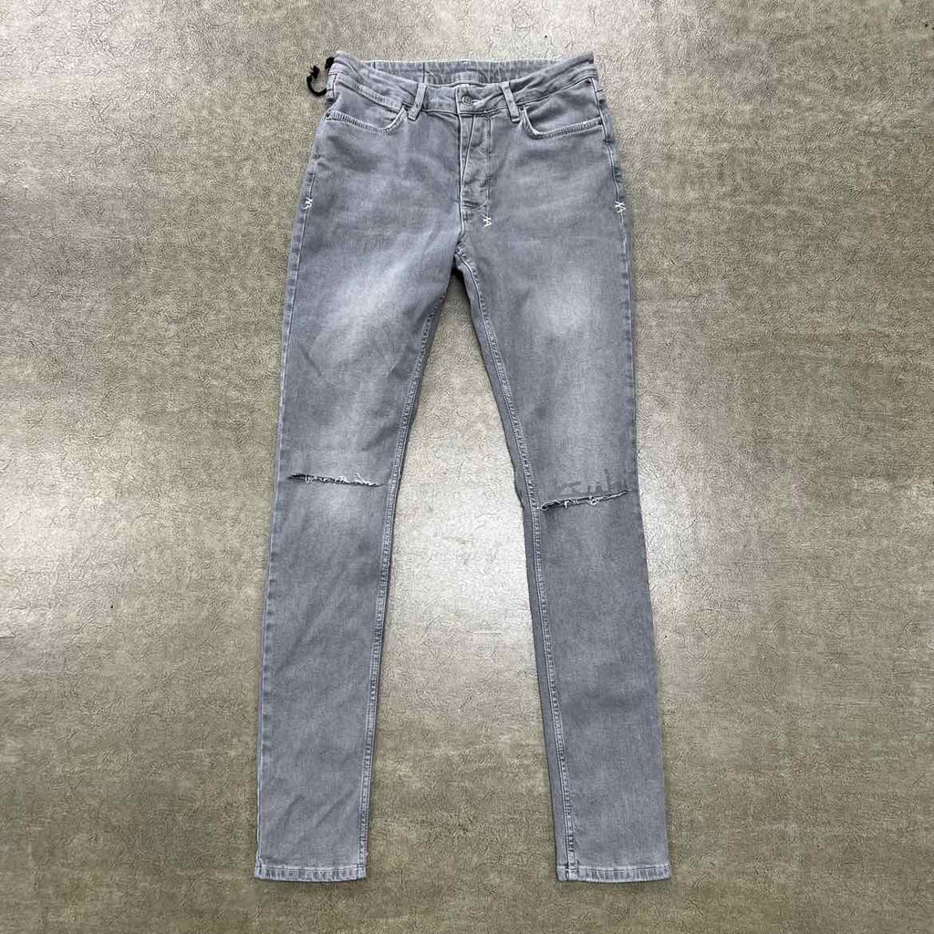 KSUBI Jeans "VAN WINKLE THRIFTED" Grey Used Size 33