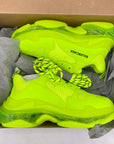 Balenciaga Triple S Sneaker "Fluo Yellow" 2020 New Size 41