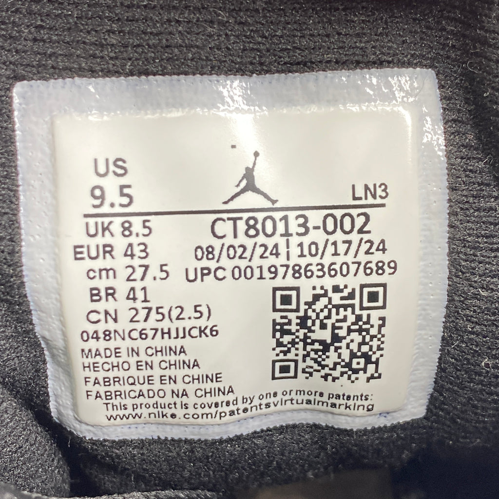 Air Jordan 12 Retro "Flu Game" 2025 Used Size 9.5