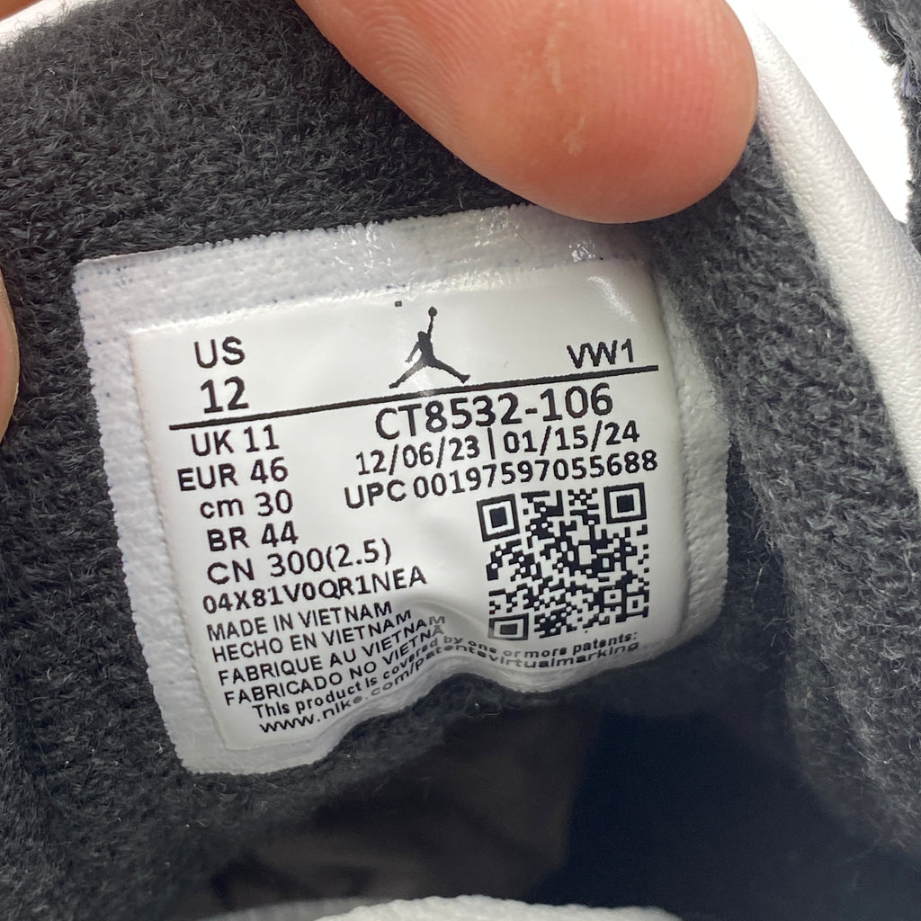 Air Jordan 3 Retro "Cement Grey" 2024 New Size 12