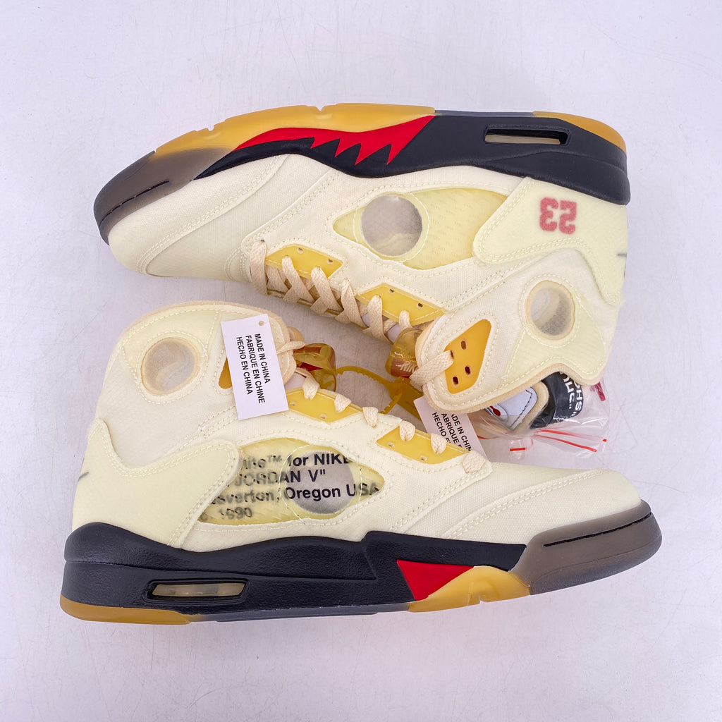 Air Jordan 5 Retro "Ow Sail" 2020 New Size 10