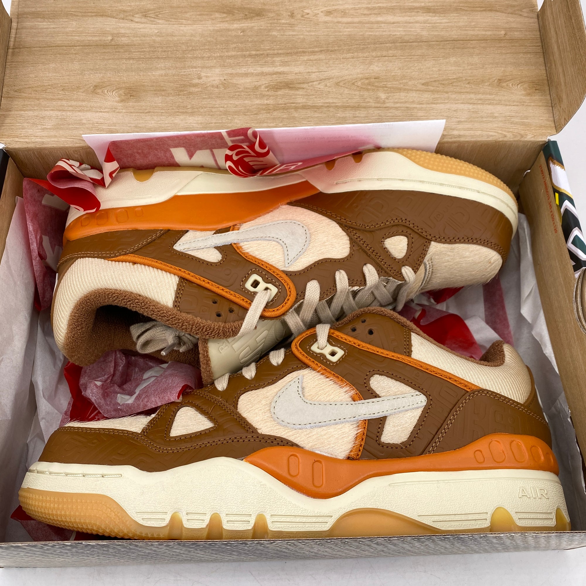 Nike Air Force 3 Low SP &quot;Nigo Light British Tan&quot; 2024 New Size 10.5