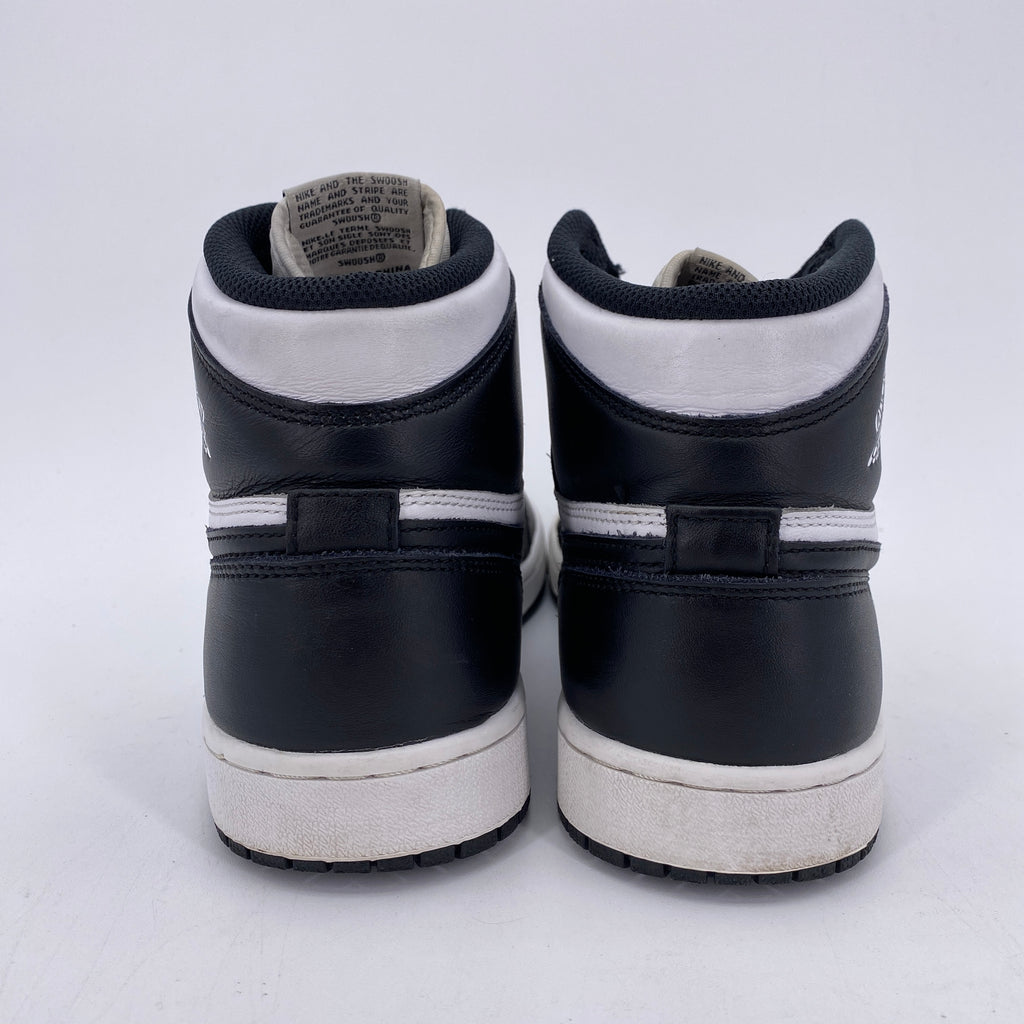 Air Jordan 1 Retro High OG "Black White" 2014 Used Size 10