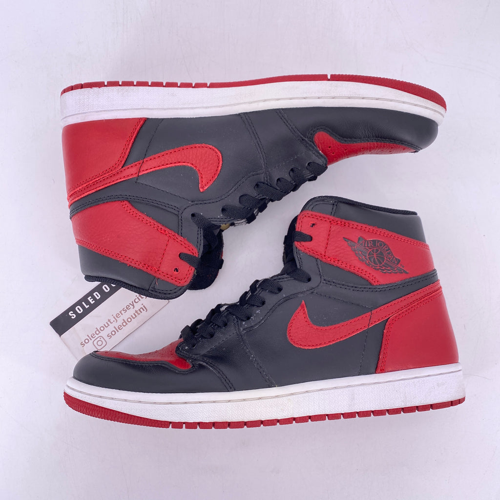 Air Jordan 1 Retro High OG "Banned" 2016 Used Size 10.5