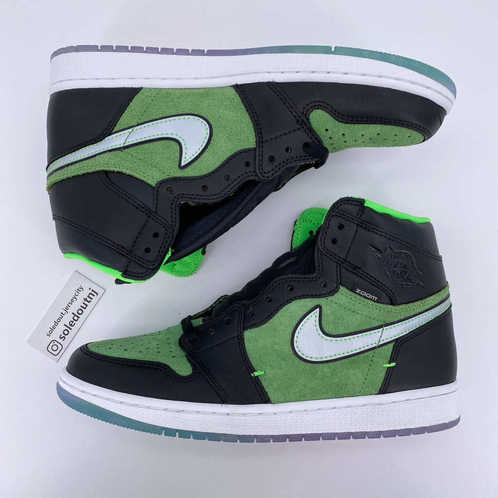 Air Jordan 1 Retro Hi Zoom "Zen Green" 2021 New Size 9.5